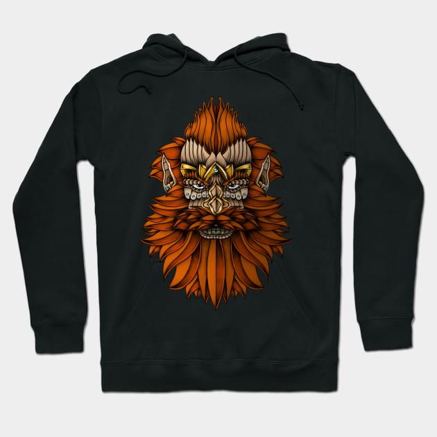 Ornate Dwarf Hoodie by Psydrian